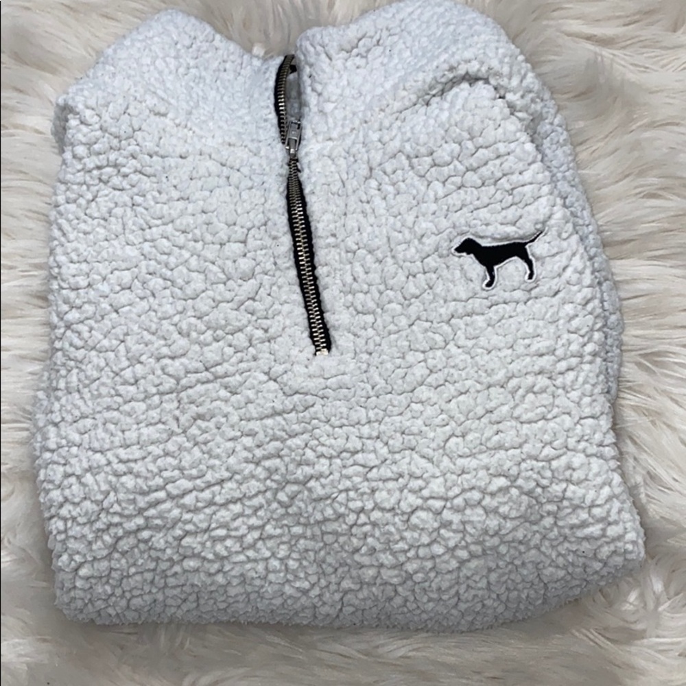 PINK Sherpa jacket